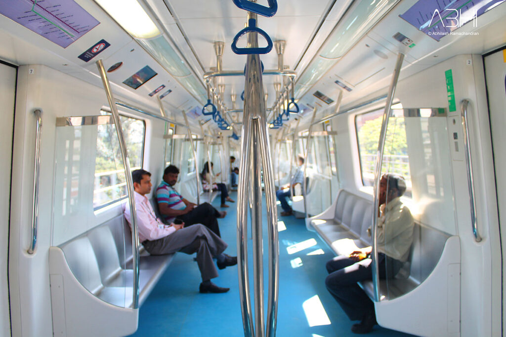 Abhilash Ramachandran from Bengaluru, India, CC BY 2.0 , via Wikimedia Commons - Bengaluru Metro's Yellow Line