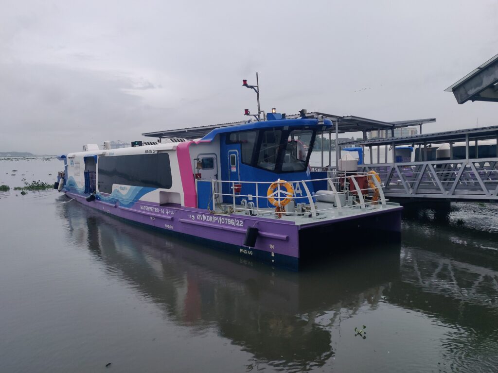 Ranjithsiji, CC BY-SA 4.0 , via Wikimedia Commons - Mumbai Water Metro