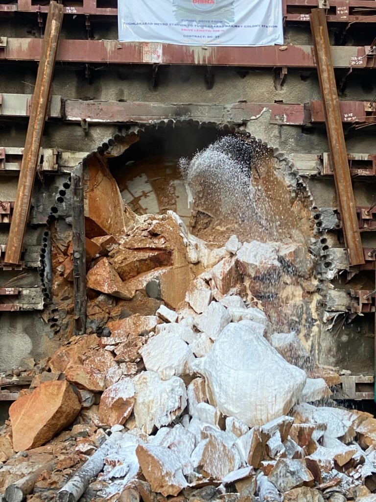 Photo by DMRC - Delhi Metro TBM Disha