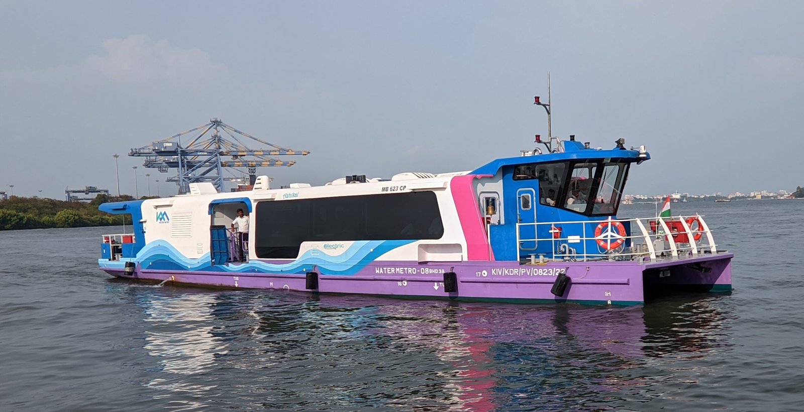 Thilsebatti, CC BY-SA 4.0 , via Wikimedia Commons - Mumbai Water Metro Project