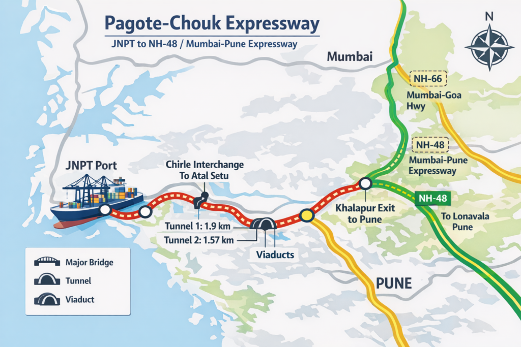 Image created by AI - Pagote-Chouk Expressway