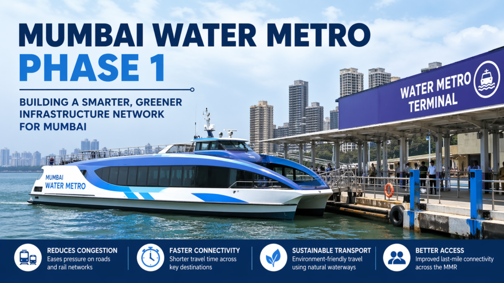 Image Created by AI - Mumbai Water Metro Phase 1