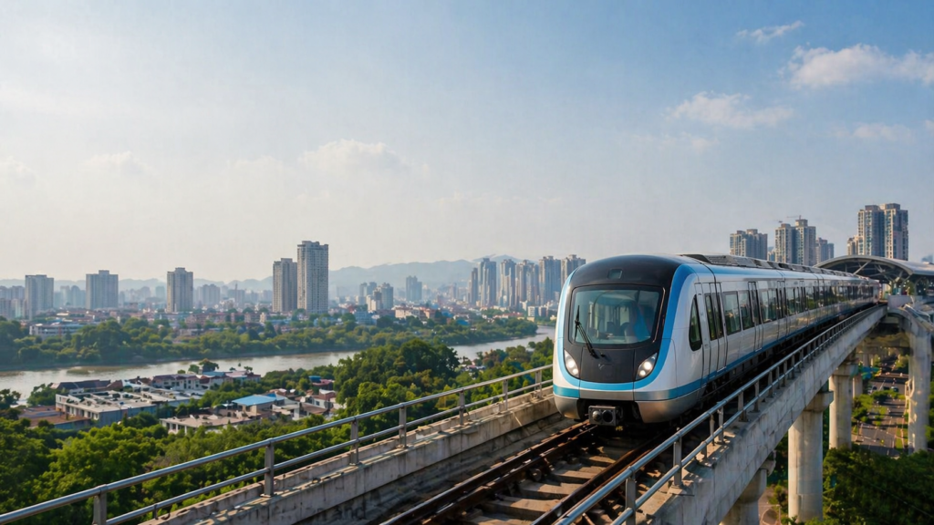 Image created by AI - Thane Ring Metro Project