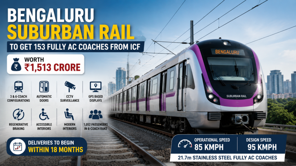 Image created by AI - Bengaluru Suburban Rail