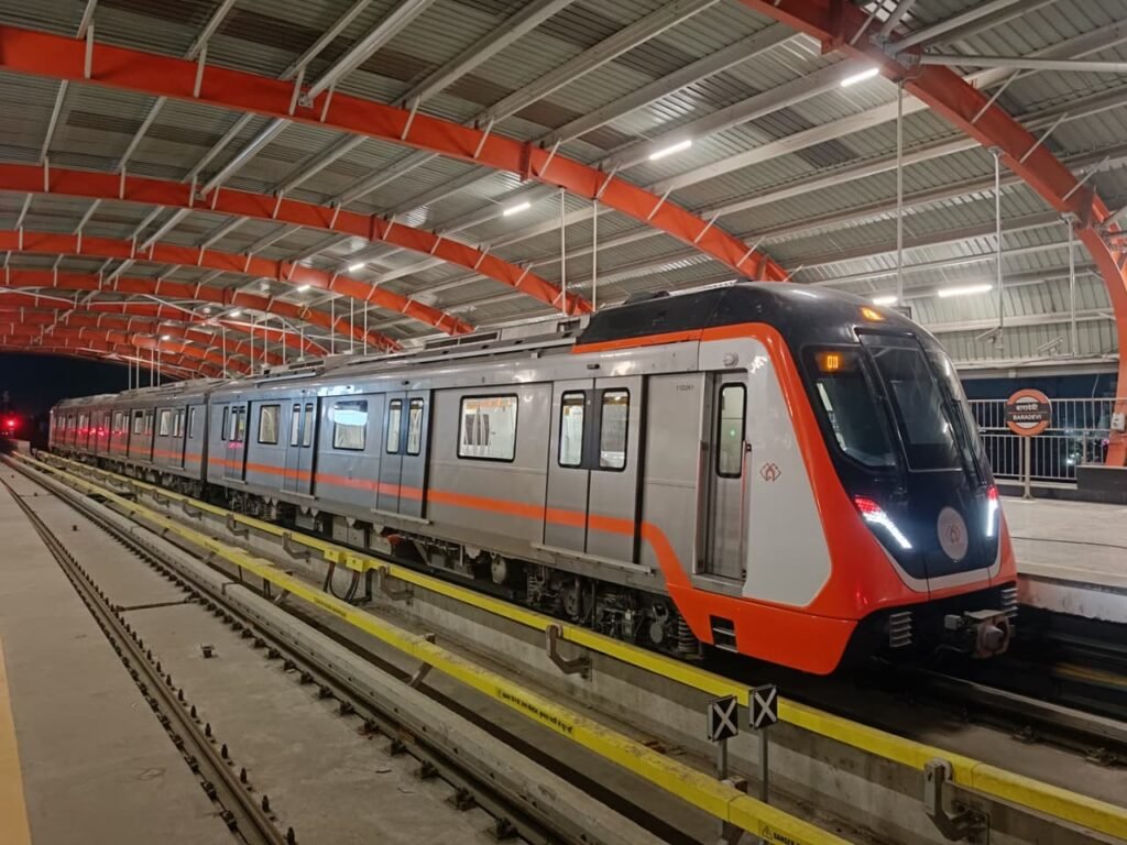 Image Credit - @OfficialUPMetro X account - Kanpur Metro Corridor-1